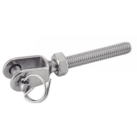 (5er Pack) Geschweißter Gewindespielkopf - Rechtsgewinde - Kleine Ausführung - Edelstahl A4 ØGewinde 6mm x L55mm