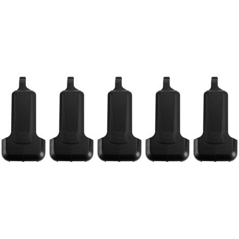 5er-Pack Gürtelclips für Walkie-Talkies – JINFGERNE – Bequemes und sicheres Tragen, optimale Kompatibilität, einfache Installation für freihändige Kommunikation