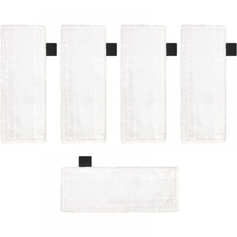 5er-Pack Mikrofaser-Bodenpads, kompatibel mit Karcher EasyFix SC2 SC3 SC4 Dampfreinigern, Dampfmopp-Ersatzpads, Reinigungszubehör