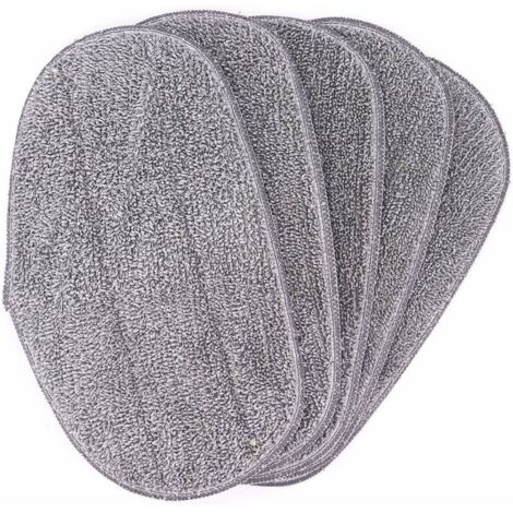 5er-Pack Mikrofaser-Ersatzpads für Leifheit CleanTenso Dampfreiniger
