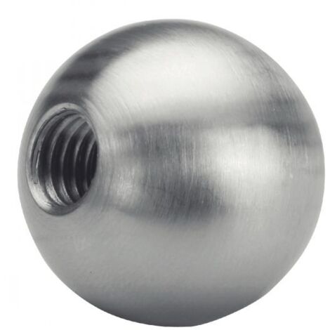 (5er Pack) Teilgewindebohrtes Kugel - Edelstahl A4 Ø6 mm