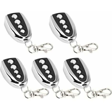 5er-Pack XU 433 MHz ferngesteuerte elektrische Garagentoröffner für Torklonung, Garagentorklonung, universelle elektrische Klonung (5 Stück) - KZQ