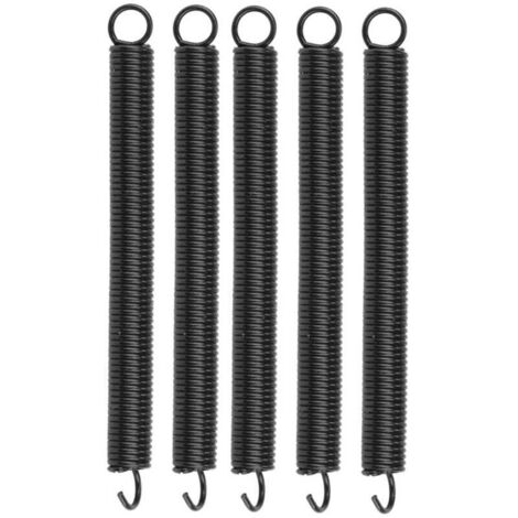 5er-Pack Zug- und Zugfedern für Kantendetektor, Drahtdurchmesser 0,6 mm, Außendurchmesser 4 mm, Länge 50 mm