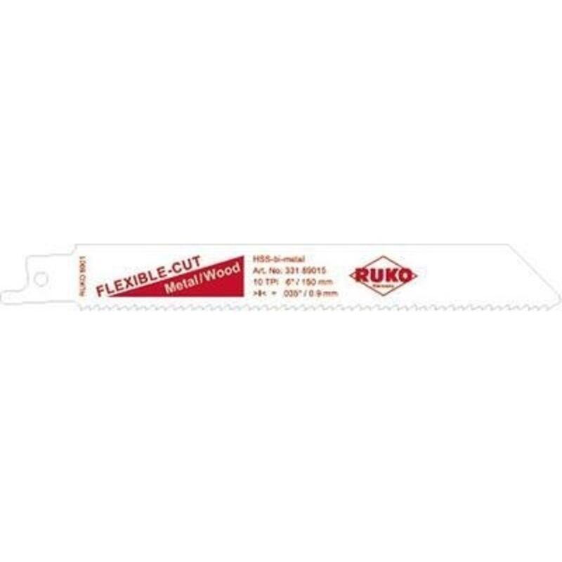 5er Satz Säbelsägeblätter Länge 150 Mm Ruko 8901-5 Ruko 33289015 Sägeblatt Länge 150 Mm 5 Stk.