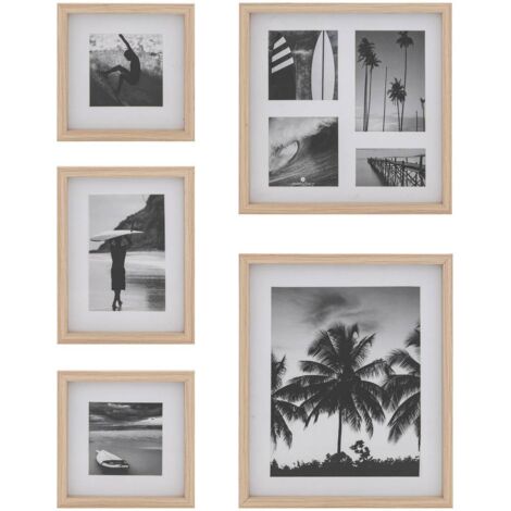 5er-Set Fotorahmen Erin Holz - Atmosphera créateur d'intérieur