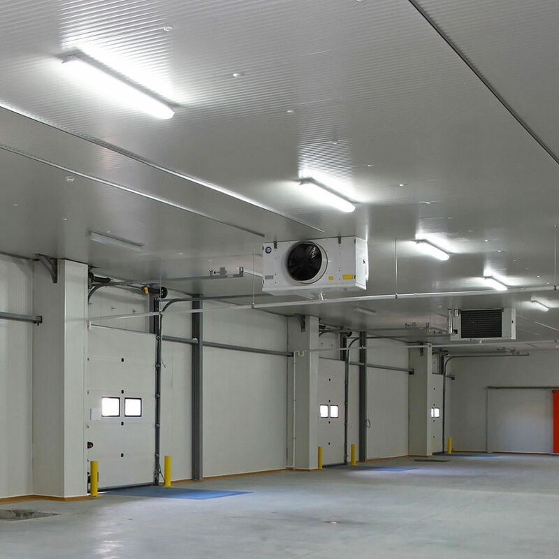 Etc-shop - 8x LED Wannen Lampen Industrie Lager Hallen Feucht-Raum Beleuchtung Keller Garagen Leuchten 4000K