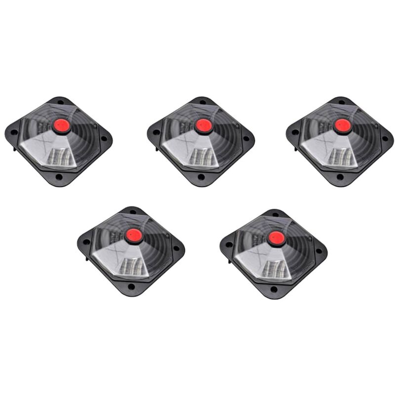 Vidaxl 5er Set Solar Pool Heizung 735 W