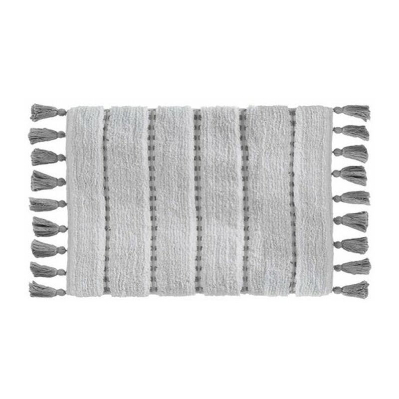

Alfombra de algodón para baño 50x75cm Pom Pom Color GRIS