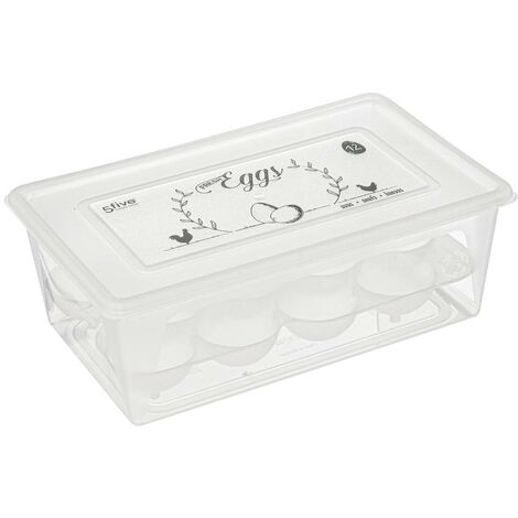 1 Pièce Boîte De Rangement Portable Avec Plateau D'œufs Transparent Pour  Organisation, Mode en ligne
