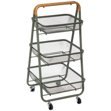 Carrello 'Maisach' con Base Regolabile per Elettrodomestici, Supporto di  Rialzo con Rotelle e Piedini - Grigio [en.casa]