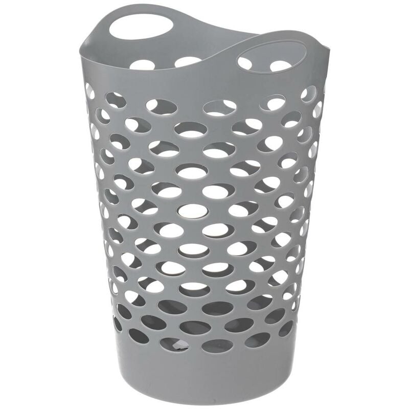 Corbeille flexible 60l gris perle - 5five