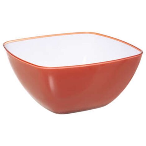 5five - ensaladera d19cm cuadrada naranja