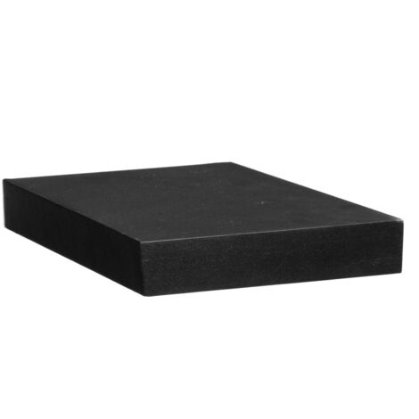 5five - Étagère Murale Fixy Noire - 60 X 23,5 Cm, Fixation Invisible, Supporte 10 Kg - Pour Salon, Chambre, Bureau