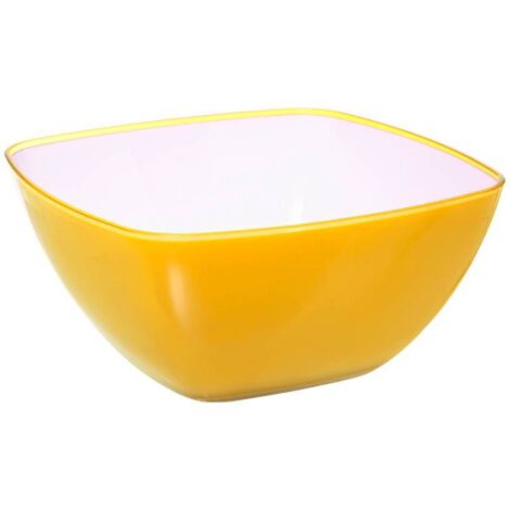 5five - insalatiera d14cm square giallo senape