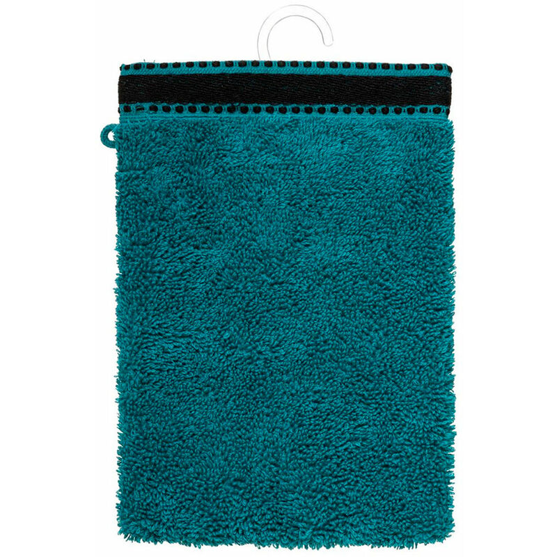 

Pack 2ud guante-toalla baño premium color verde petrol 15x21cm - 5five