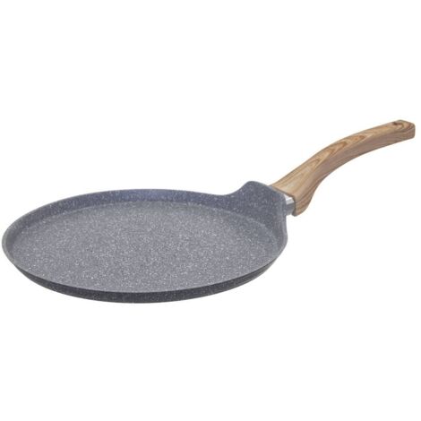 5five - padella per crepes in alluminio forgiato nature 28 cm