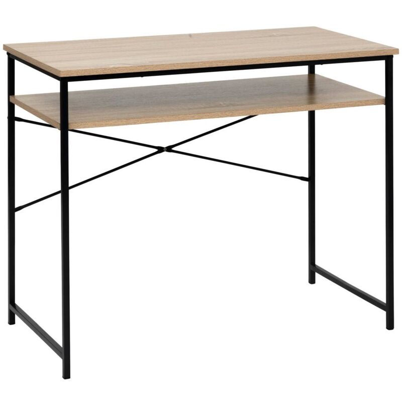 5five Simply Smart - Bureau aliaj 75x90cm effet bois - 5five