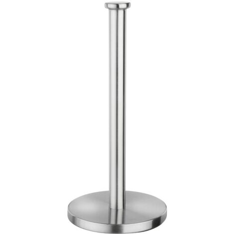 Porte-essuie-tout Mural Métal Gris Rétro - 34 Cm De Haut, Design Colors