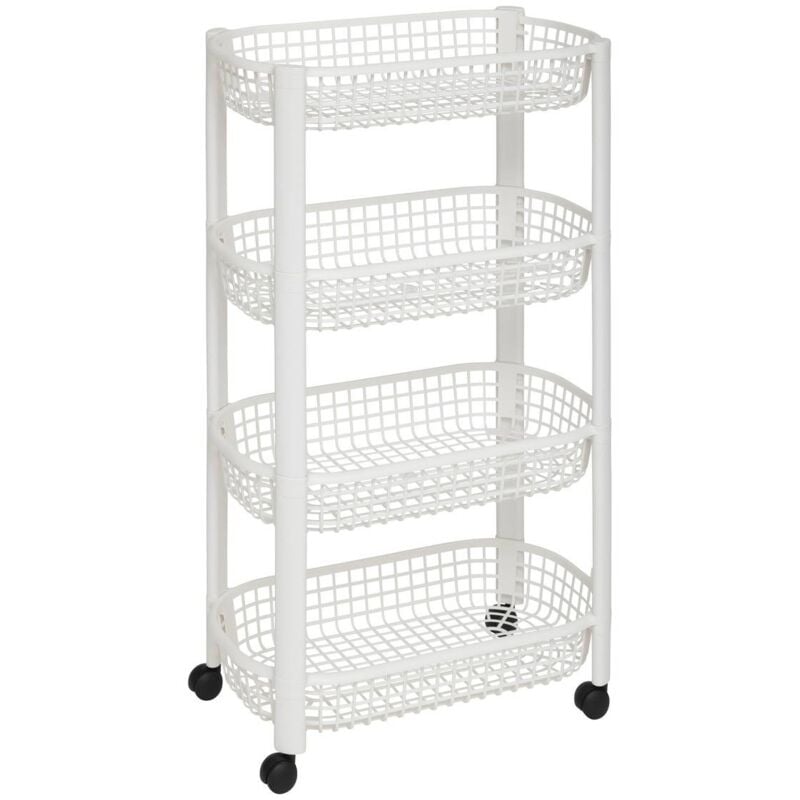 5five Simply Smart - Resserre avec paniers 4 niveaux blanc - 5five