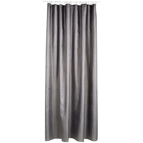 5five - rideau de douche 180x200cm colorama gris