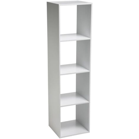 Scaffale In Bambù Lab N Modul A 2 Livelli - Altezza 20 Cm, Design Modulare Per Organizzazione