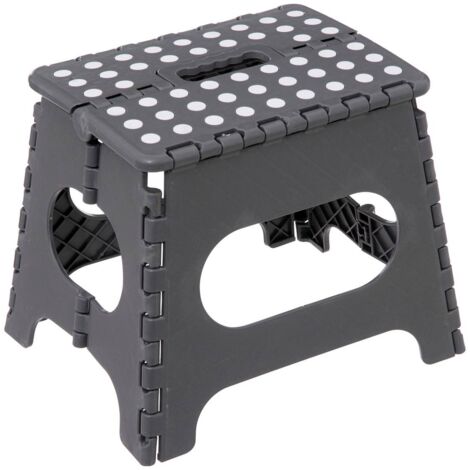 5Five Simply Smart – Marchepied pliant 27cm – Polypropylène – Charge maximale 150kg – Dimensions 27x26.7x33cm – Pour espaces confinés