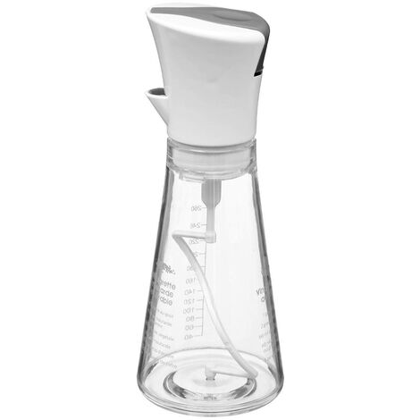 5Five Simply Smart – Mélangeur vinaigrette Easy 500 ml – Tasse à mesurer intégrée – Agitateur manuel avec bouton – Bec verseur profilé
