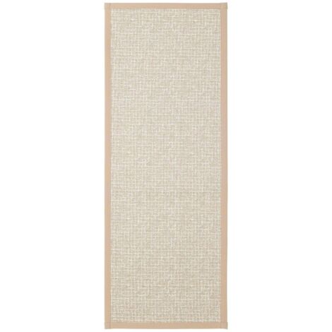 5Five Simply Smart – Tapis kilim tissé antidérapant 120x45cm – Couleur beige – Matière latex – Pour cuisine et espaces intérieurs