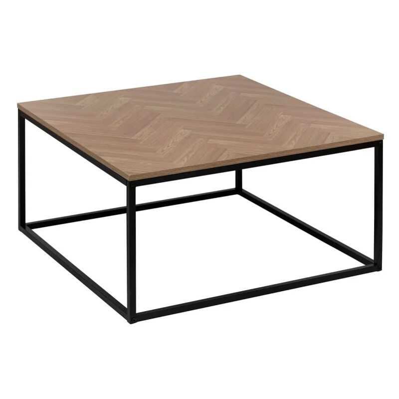 5five Simply Smart - Table basse Chevrons mdf et métal 5five