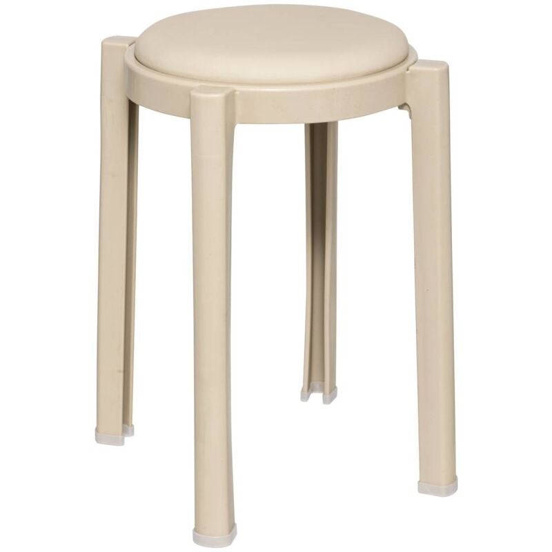 5five Simply Smart - Tabouret plasta en plastique beige - 5five
