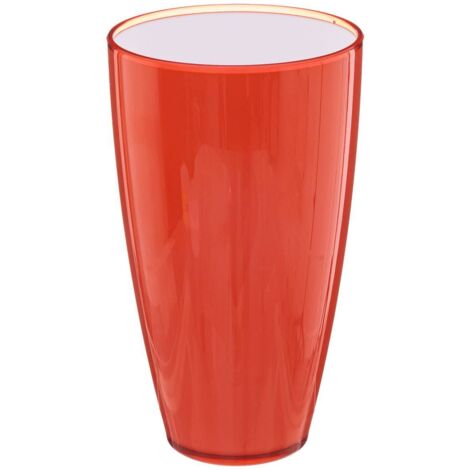 5five - vaso cuadrado de 500 ml, rosa nacarado