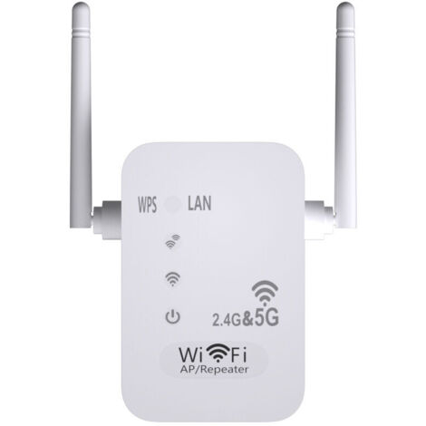 5G + 2,4G 1200Mbps Wireless WiFi Repeater Dual-Antenne Signalverstärker Long Range Extender..DEBUNS