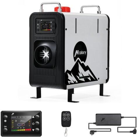 INSMA 5KW-8KW Diesel Standheizung Lufterhitzer 3,5L, Plateau-Modus 2500/5000m mit bluetooth/Fernbedienung/LCD Steuerung, 12/24V/220-240V