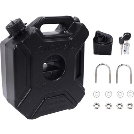5L noir Jerrican Essence Peut pour Moto ATV UTV