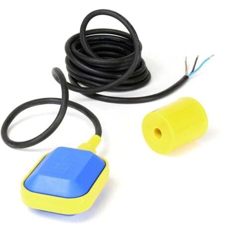 AORSHER 5m 250V 16A Flotteur interrupteur pour pompe immergée （ IP68, max. 250V 50/60Hz）