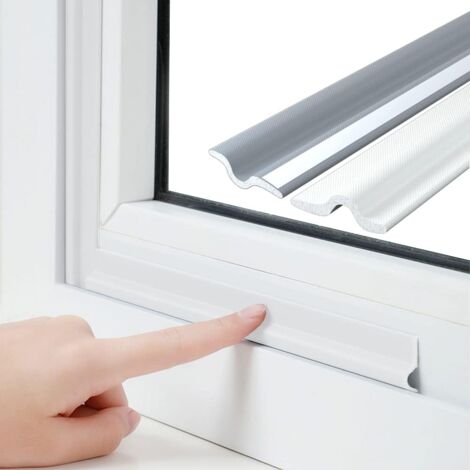 YANKUIRUI Bande D'étanchéité Autocollante Porte Et Fenêtre, Ruban Adhésif Caoutchouc, Contre Les Courants D'air, Anti-chocs, Insonorisé, étanche, Anti -poussière, 6 Mm (l) X 6 Mm (P) X 10 M (L) Noir