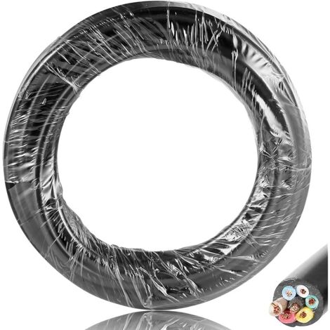 5M Câble de véhicule FLRYY 7 Filsx 0.65mm² 12V 24V Rondt Câble,Câble de Remorque,Câble pour L'automobile Caravane Car 7 Fils Cable Extension Remorque,Cable Electrique