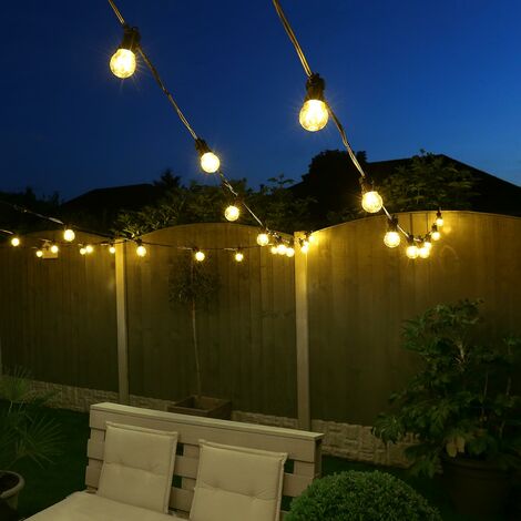 1.5m / 2.4m Festoon Steel Pole Hooks Hanging Outdoor Lighting String Wire  Lights