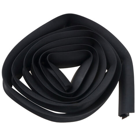 5meters Car Door Seal Strip Auto Rubber Seal Strips Waterproof Sound Insulation Weatherstrip Black Big D Shape E7146 1