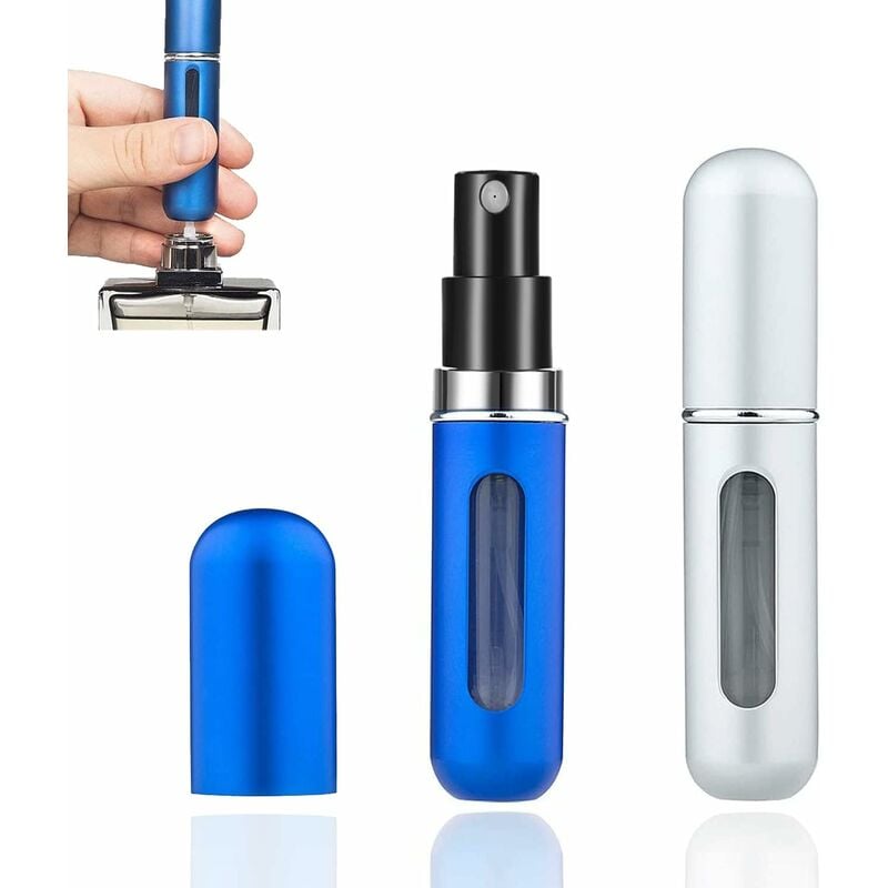 5ml Vaporisateur Parfum Vide Rechargeable Mini Portable Voyage Parfum Atomiseur Bouteille Flacons de Parfum pour Homme & Femme