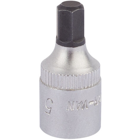 5mm 1/4 Square Drive Elora Hexagon Screwdriver Socket (11126)