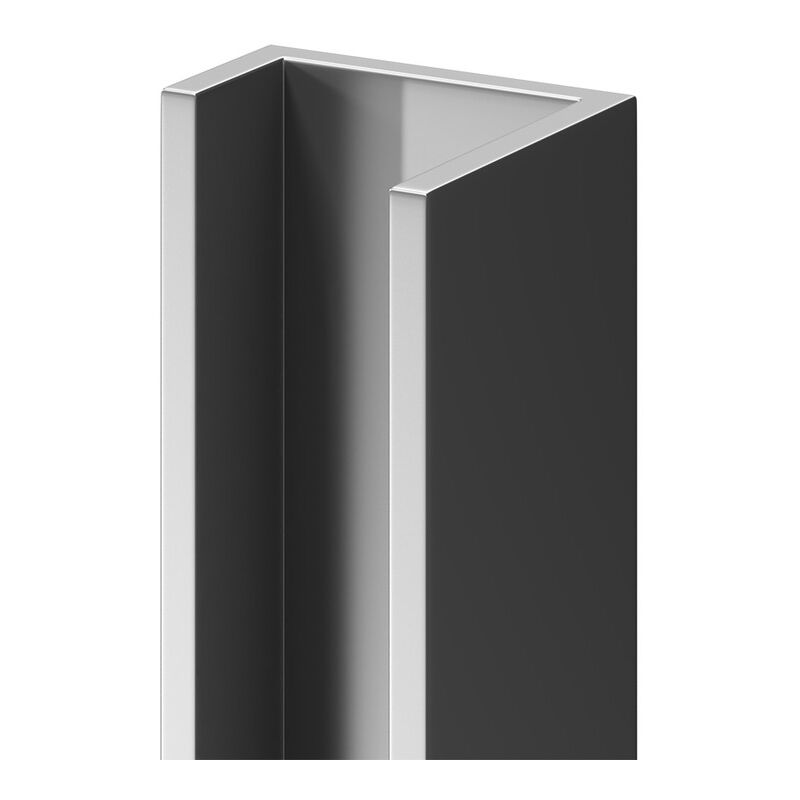 Wholepanel - 5mm Silver Wall and Ceiling Panel u Trim