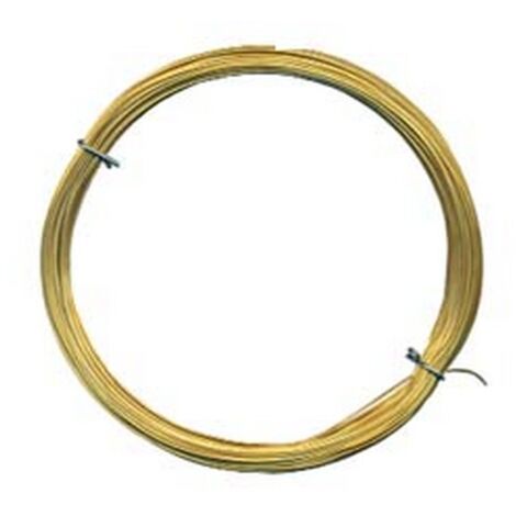 5MS FILO SOTTILE PER LEGATURE OTTONE -  mm.1,00 mt.7