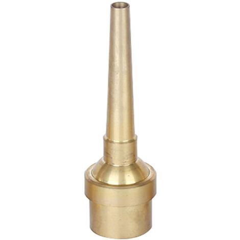 5Pcs 1/2 Inch Brass Fountain Nozzle Adjustable Valve Control Jet Straight Fountain Nozzles Landscape Garden Fountain New