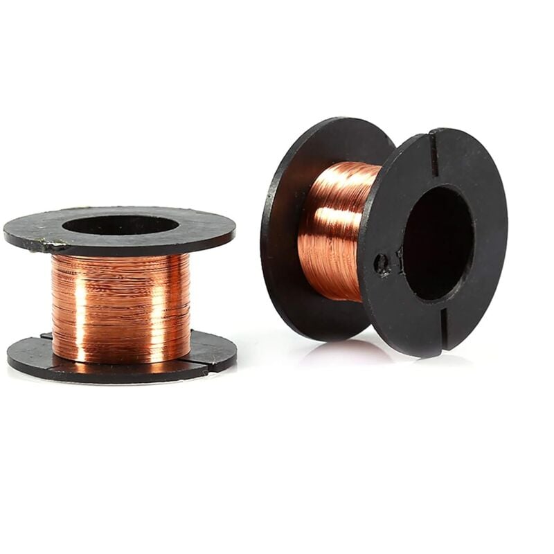 Csparkv - 5pcs 10m Copper Wire Winding Wire Enameled Repair Wire Magnetic Copper Coil Magnetic Enameled Copper Wires Soldering Welding Length