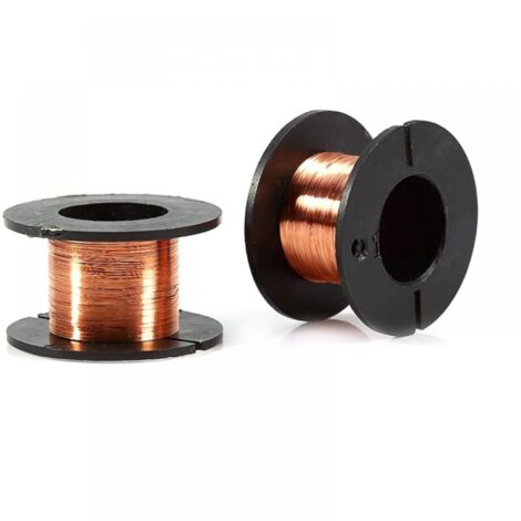 5pcs 10m Copper Wire Winding Wire Enameled Repair Wire Magnetic Copper Coil Magnetic Enameled Copper Wires Soldering Welding Length