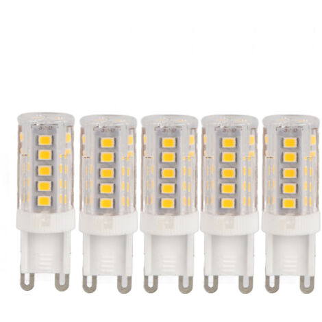 5Pcs/10Pcs Ampoule LED G9 Dimmable Blanc Chaud/Blanc 3W 420LM Lumière 360°