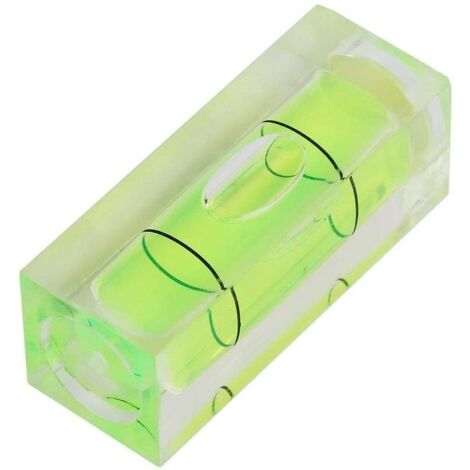 5Pcs 15 × 15 × 40 mm Carré Mini Niveau à Bulle Petit Niveau