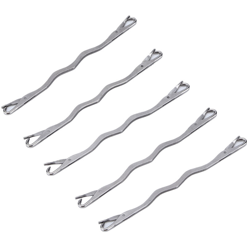 5Pcs Aiguilles de réparation à double extrémité en acier inoxydable Outils de couture et de tricot pour la maison Accessoires