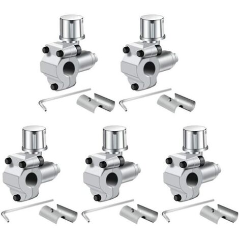 5pcs Bpv-31 Piercing Valve Pour Climatiseurs Hvac 1/4inch,5/16inch